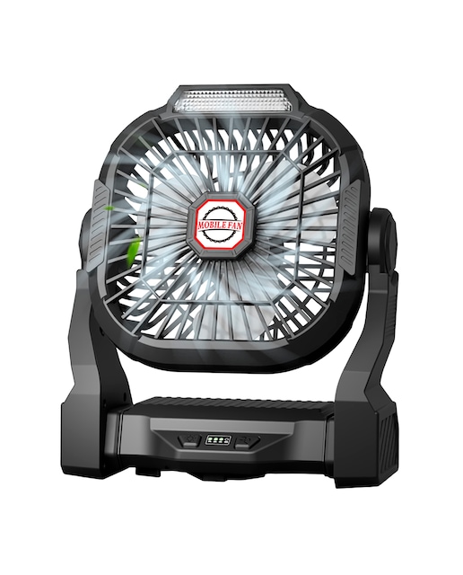 Imagen 0 de Ventilador P18 con motor sin escobillas, LED con 4 luces, 4 velocidades