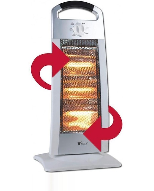 Imagen 0 de Estufa halógena con 3 ajustes de temperatura