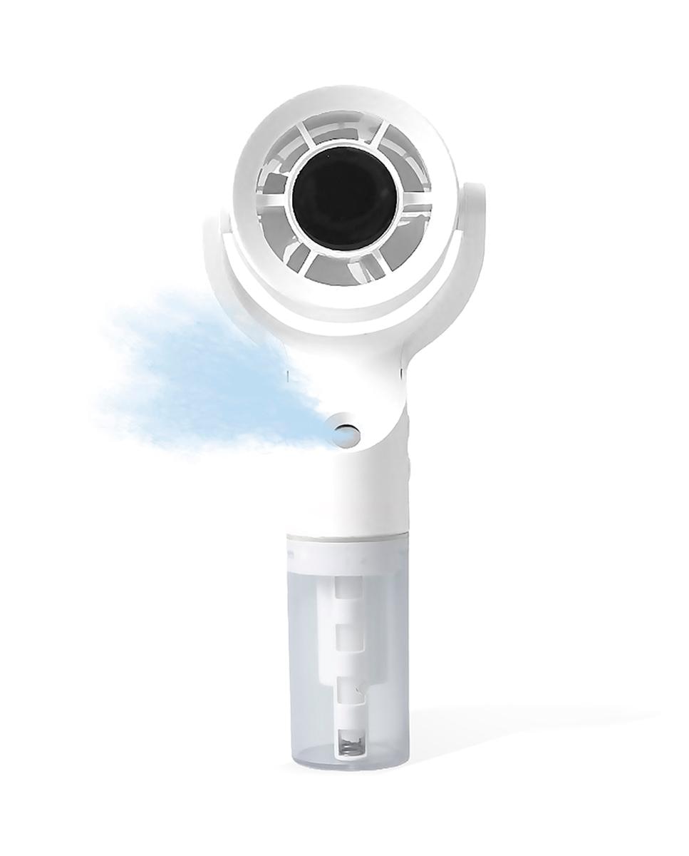 Imagen 0 de Ventilador portátil FY099 con 3 velocidades, función spray y batería recargable de 500 mAh.
