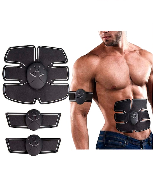 Imagen 0 de Electroestimulador muscular para abdominales, pierna, brazo masajeador eléctrico cinturón estimulador tonificador