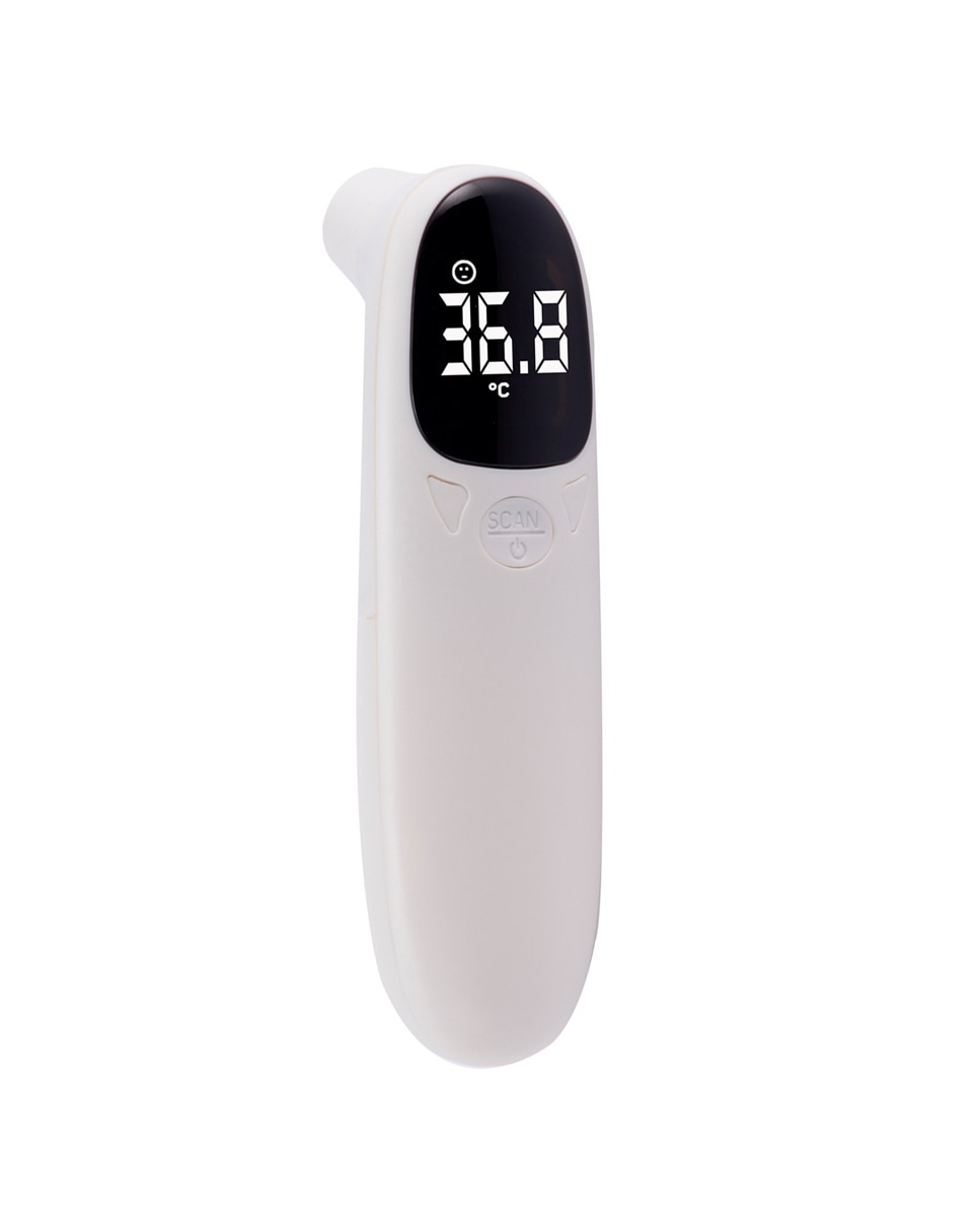 Imagen 0 de Termómetro infrarrojo sin contacto. Modo temperatura corporal y de objetos. Aviso por sonido con temperaturas ?38°C.