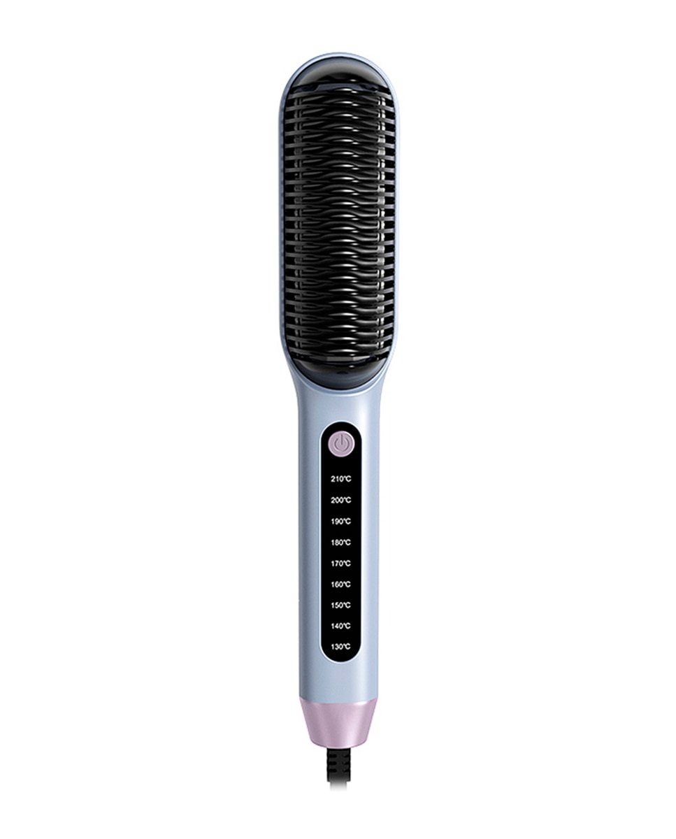 Imagen 0 de Cepillo alisador de pelo con iones negativos y 30W. 9 niveles de calor de 130°C a 210°C.