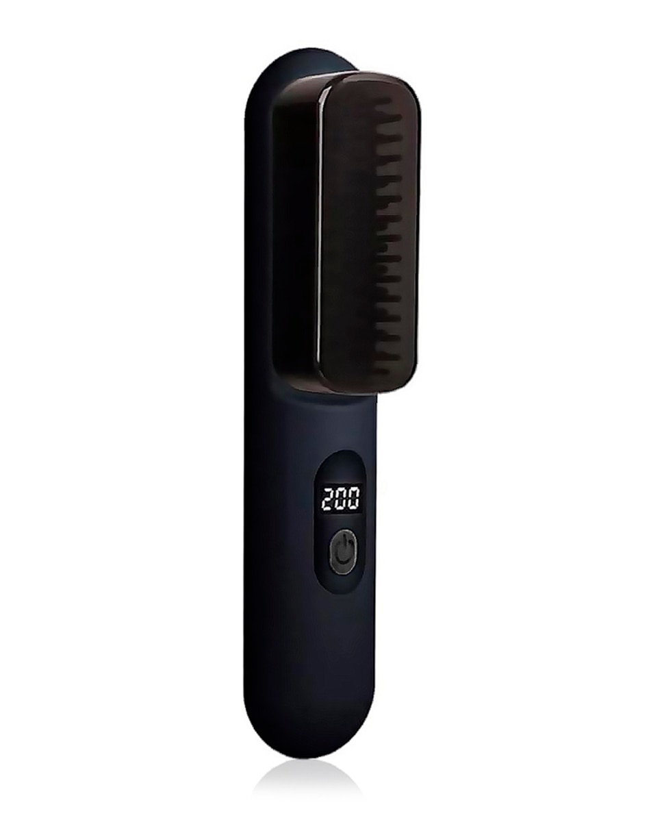 Imagen 0 de Cepillo alisador inalámbrico con 3 niveles de temperatura, tecnología cerámica y bloqueo de humedad. Con batería recargable de 2000mAh.