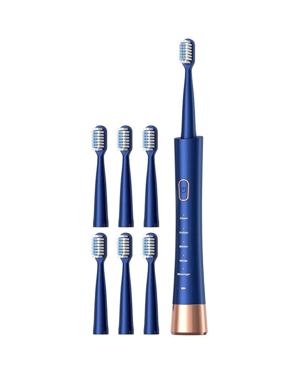Imagen 0 de Cepillo de dientes eléctrico sónico 31.000rpm. 5 modos. Cuerpo impermeable IPX8. Con 6 cabezales de recambio.