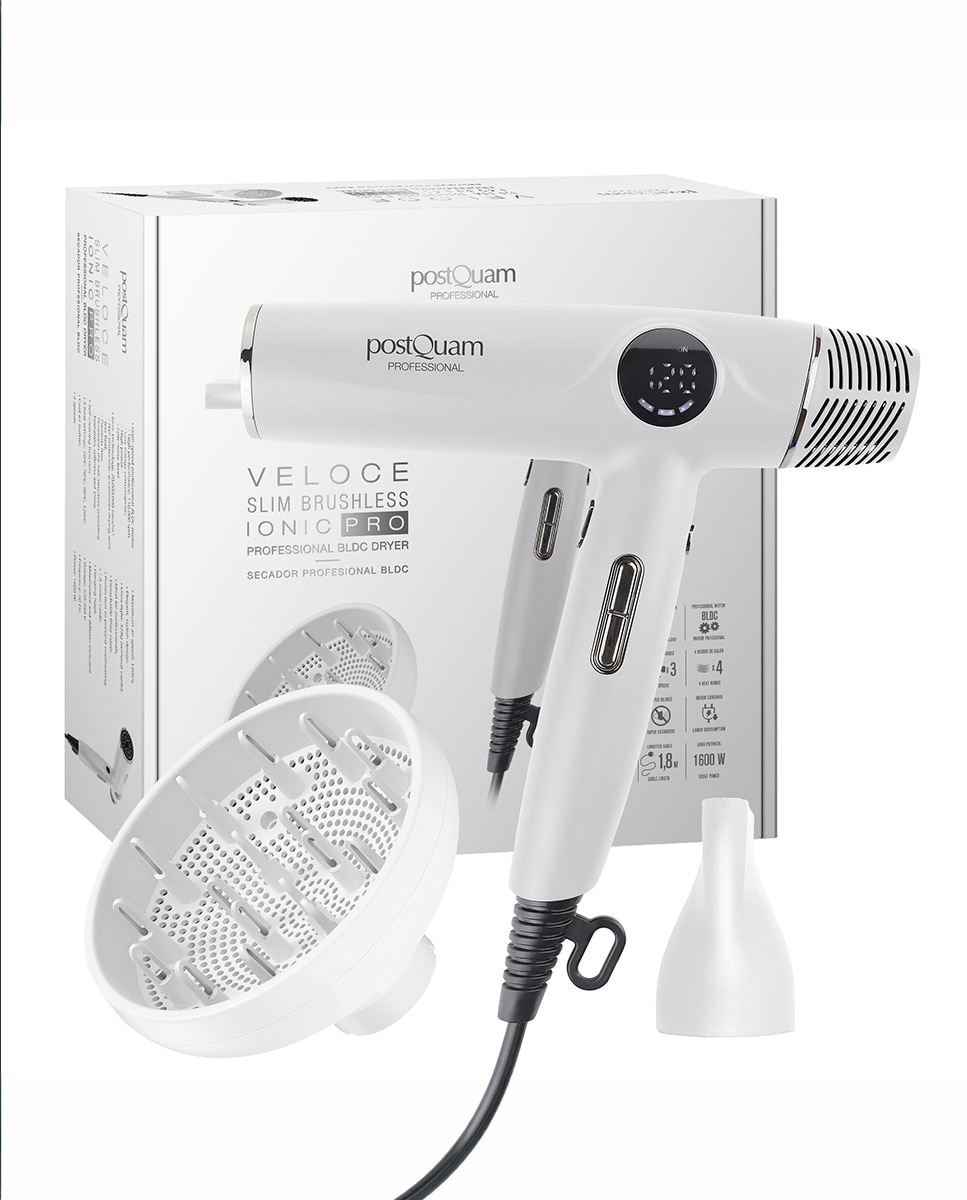 Imagen 0 de Secador Profesional Veloce Slim Bldc Ionic Pro 110.000 Rpm
