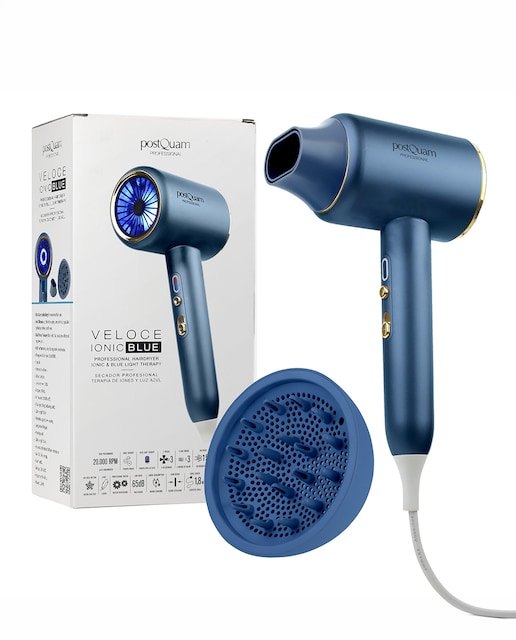 Imagen 0 de Secador Veloce Ionic Blue Blue Color