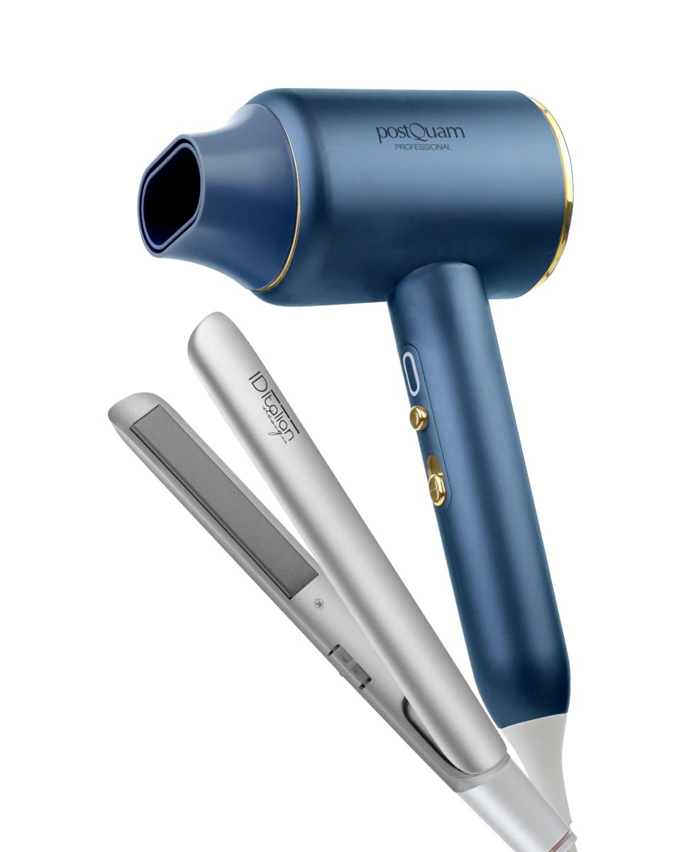 Imagen 0 de Secador Veloce Ionic Blue B + Plancha Usb Silver