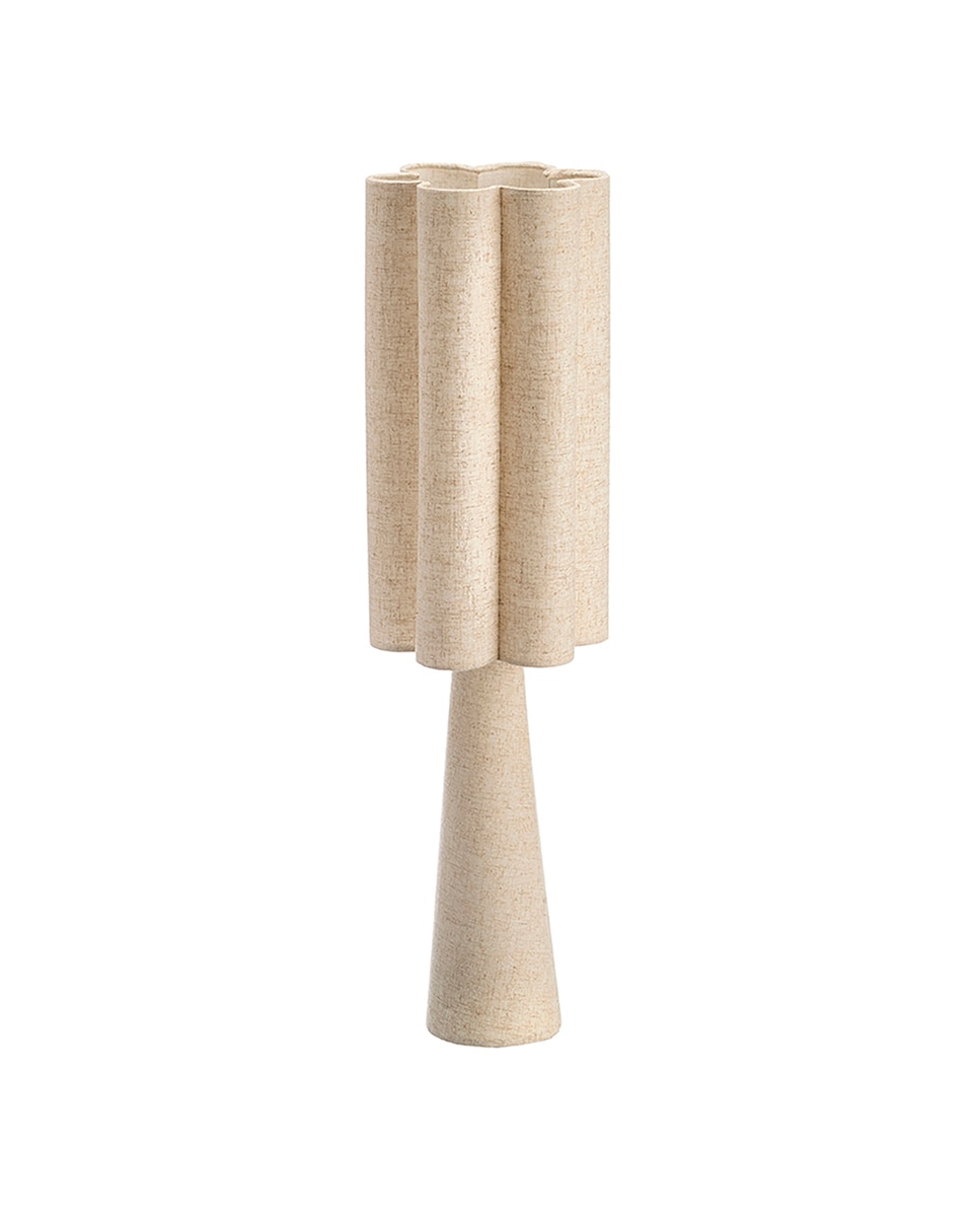 Imagen 0 de Lámpara de sobremesa con diseño de flor. 74cm.