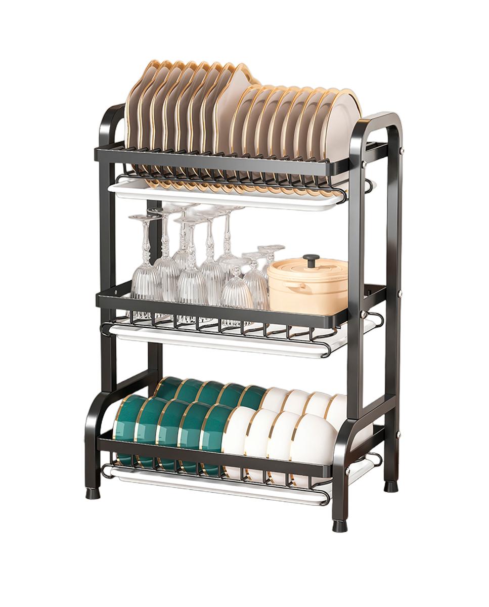 Imagen 0 de Repisa de cocina metálica para cubiertos.