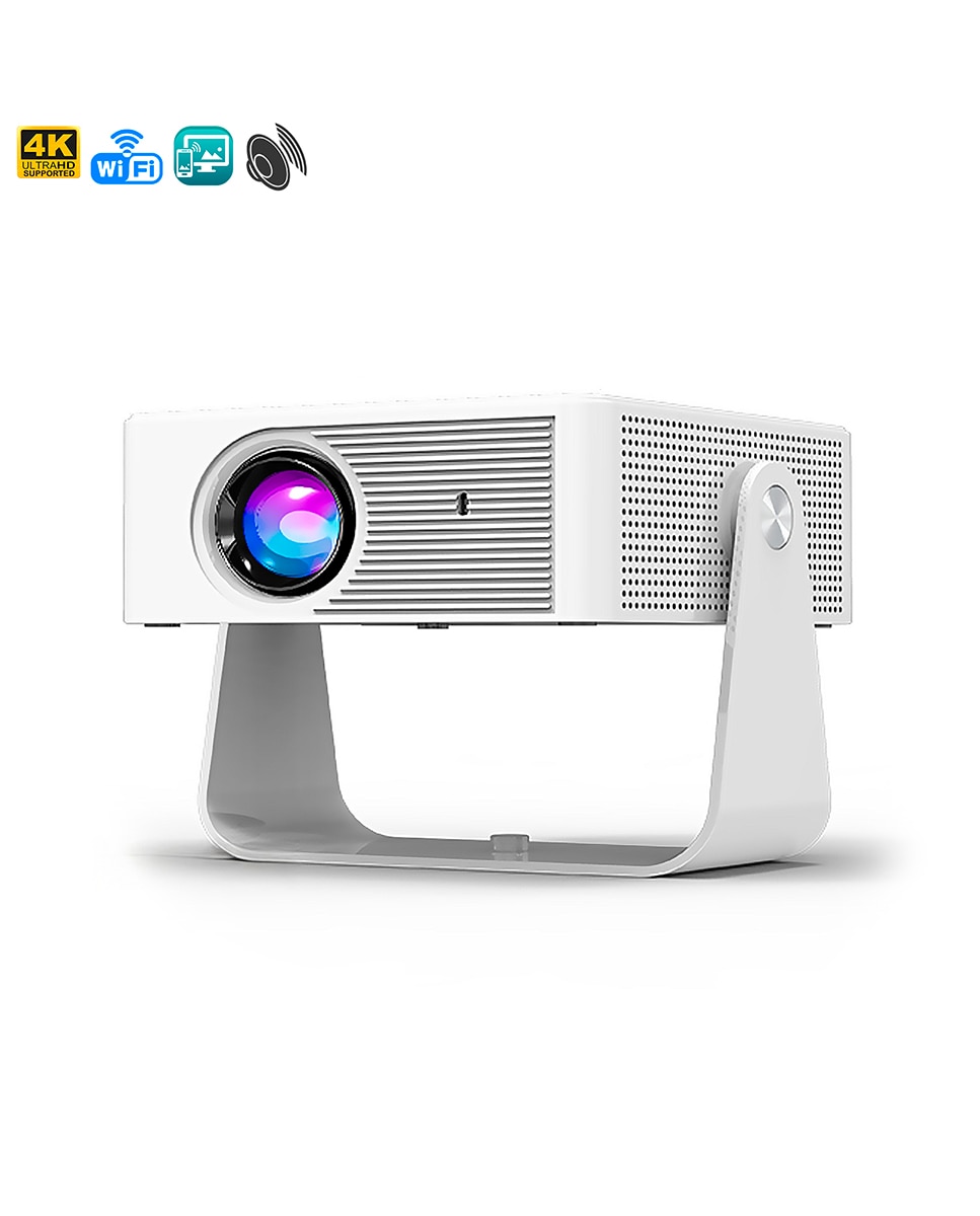 Imagen 0 de Proyector LCD X3 soporte de 4K UHD, WiFi 6, duplicación de pantalla para iOS y Android. 30 a 100 pulgadas, 150 lm. Con mando a distancia.