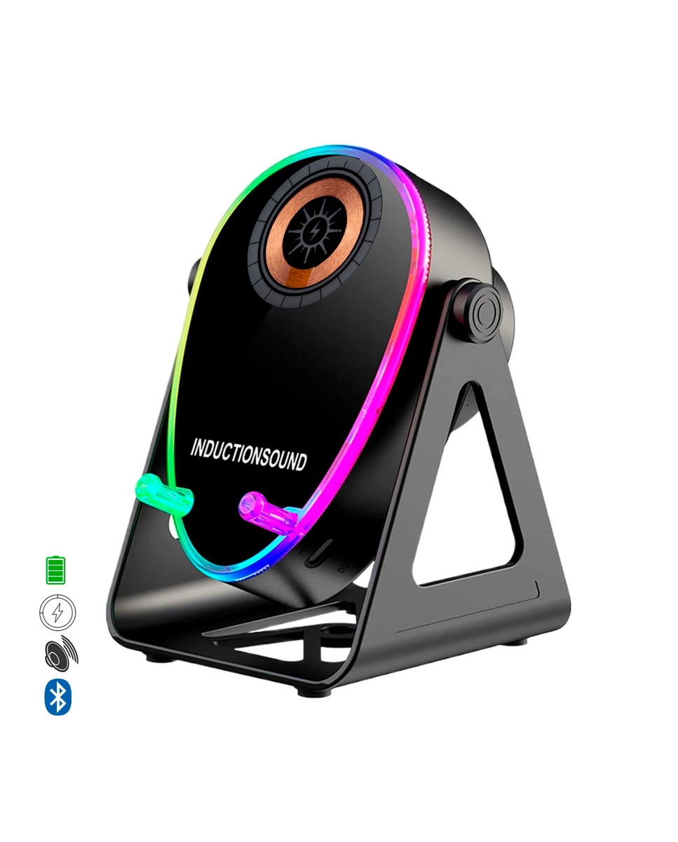 Imagen 0 de Altavoz H68 con tecnología de inducción inteligente que amplifica el sonido al colocar el móvil encima