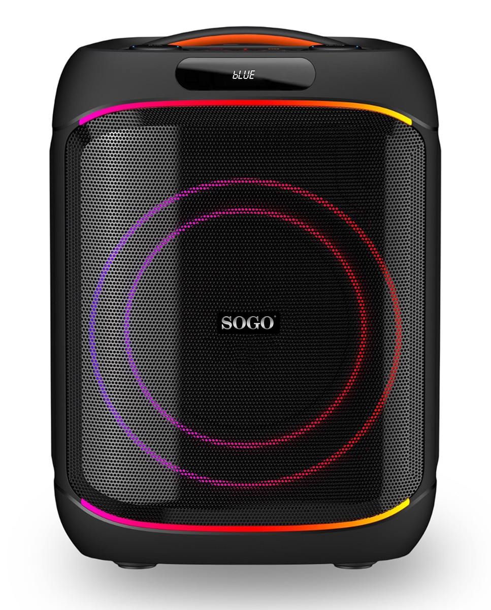 Imagen 0 de Altavoz para fiestas bluetooth 5.3 con pantalla led, tws, puerto de micrófono e interfaz tipo c de 40 w
