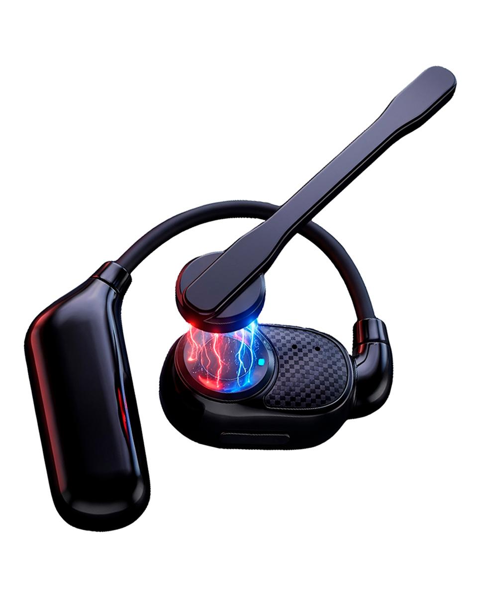 Imagen 0 de Auricular Bluetooth manos libres V1. Diseño reversible para uso en ambas orejas, micrófono magnético extraíble de 360° y batería de larga duración.
