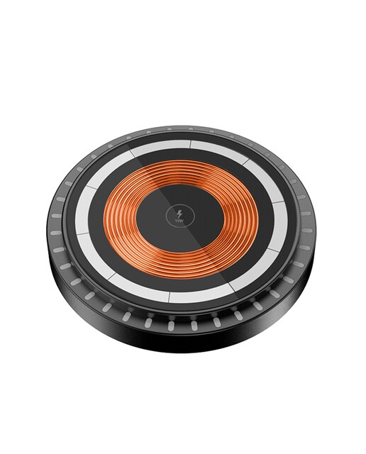 Imagen 0 de Base de carga Magsafe 15W con luces led ambientales.