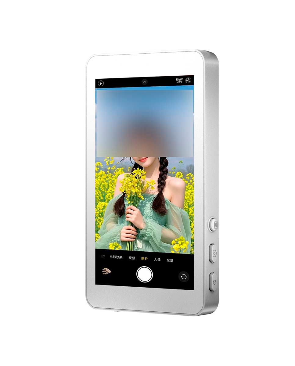 Imagen 0 de Pantalla selfie magnética inalámbrica de 4" con batería recargable