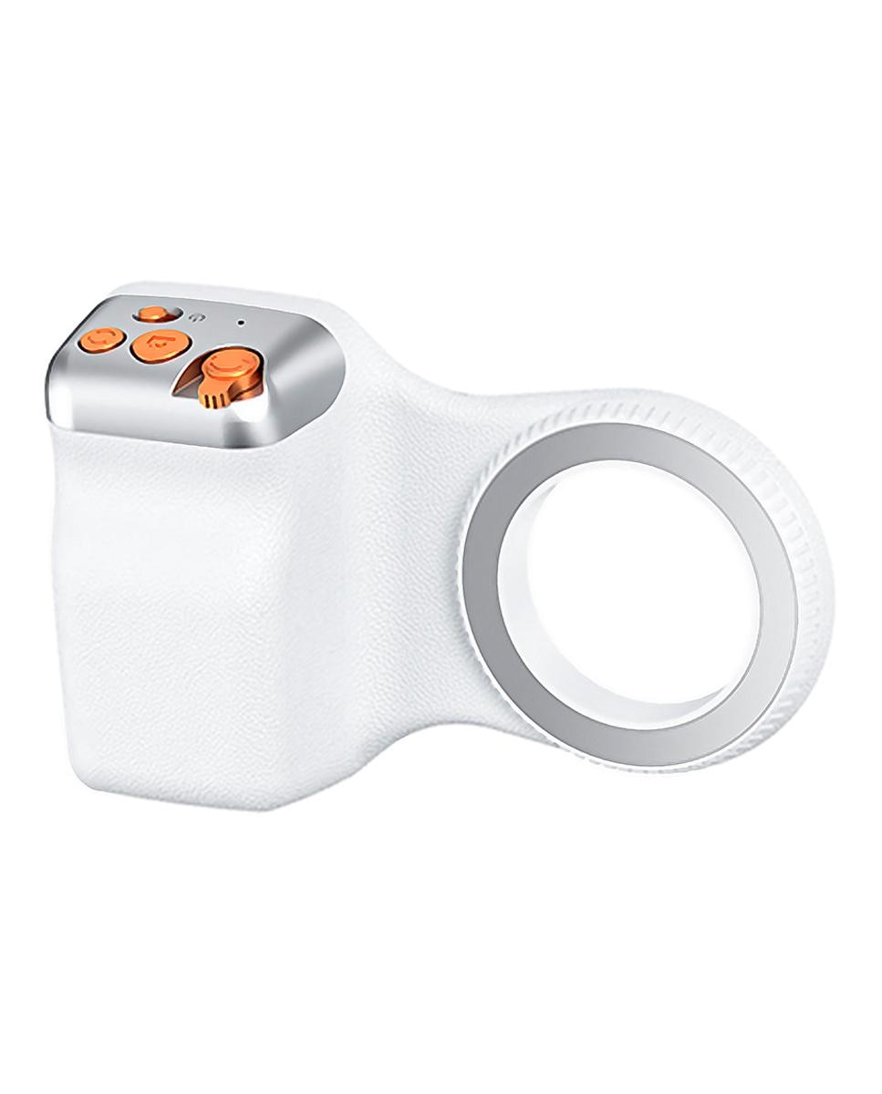 Imagen 0 de Mango fotográfico magnético para smartphone, control de zoom, botón selfie y disparador. Con conexión Bluetooth y anillo magnético incluido.