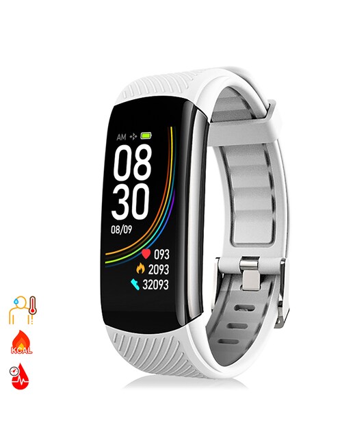 Imagen 0 de Pulsera inteligente T118 con medición de temperatura corporal, O2 en sangre y tensión