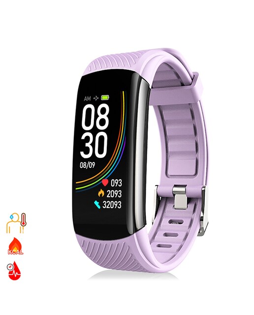 Imagen 0 de Pulsera inteligente T118 con medición de temperatura corporal, O2 en sangre y tensión