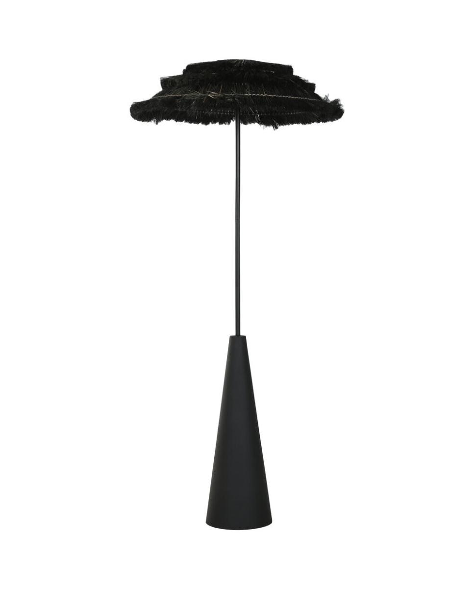 Imagen 0 de Lampara pie metal fibra 80x80x171