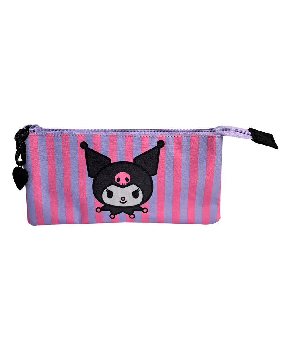 Imagen 0 de Kuromi portatodo triple.