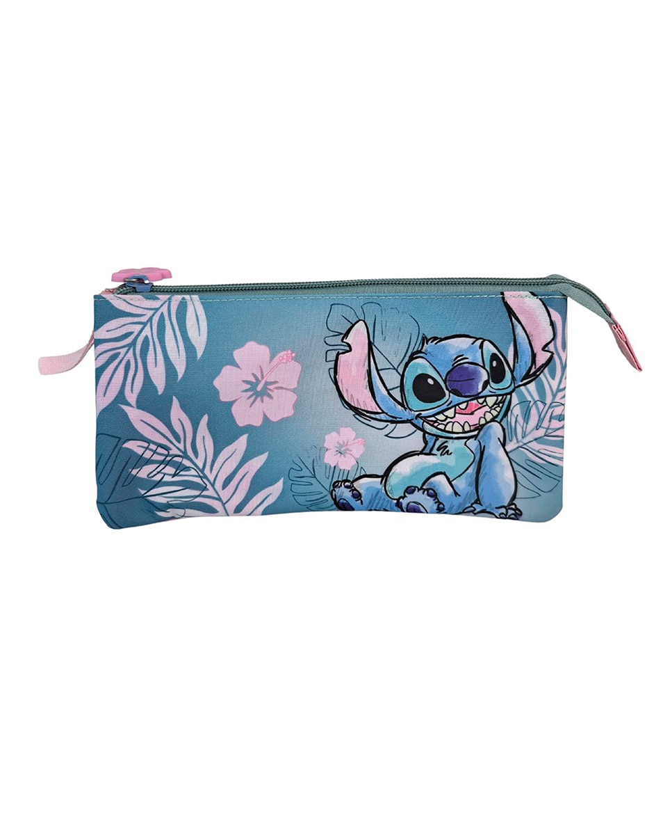 Imagen 0 de Stitch Pink portatodo triple.