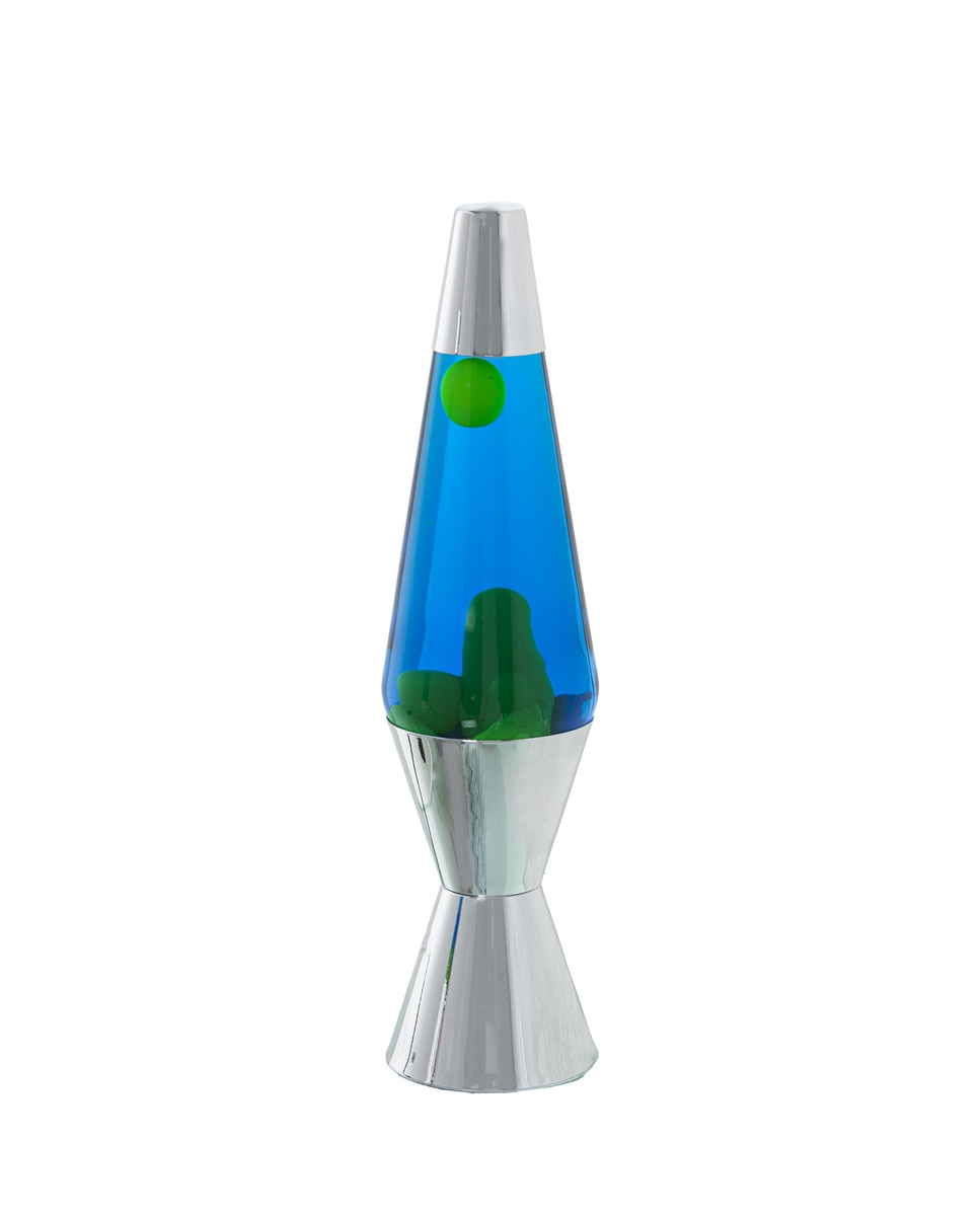 Imagen 0 de Lampara lava metal brillo liqu