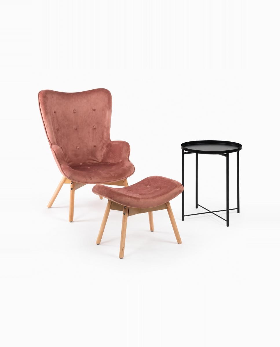 Imagen 0 de Pack sillón y reposapies+mesa auxilar para cualquier estancia