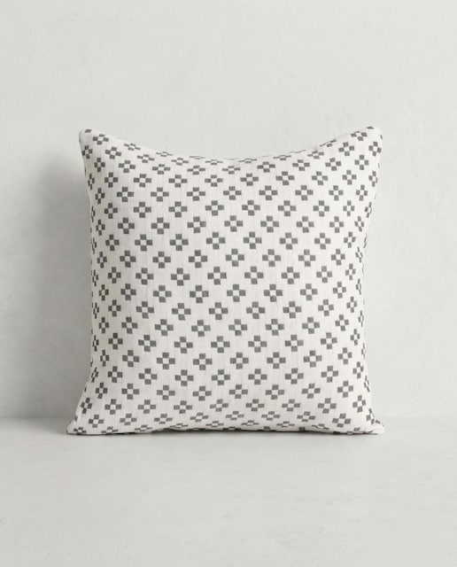 Imagen 0 de Pack 2 Fundas cojín jacquard cruz azul