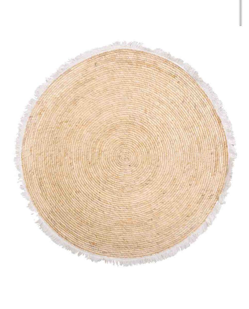 Imagen 0 de Alfombra de fibra con tejido artesanal