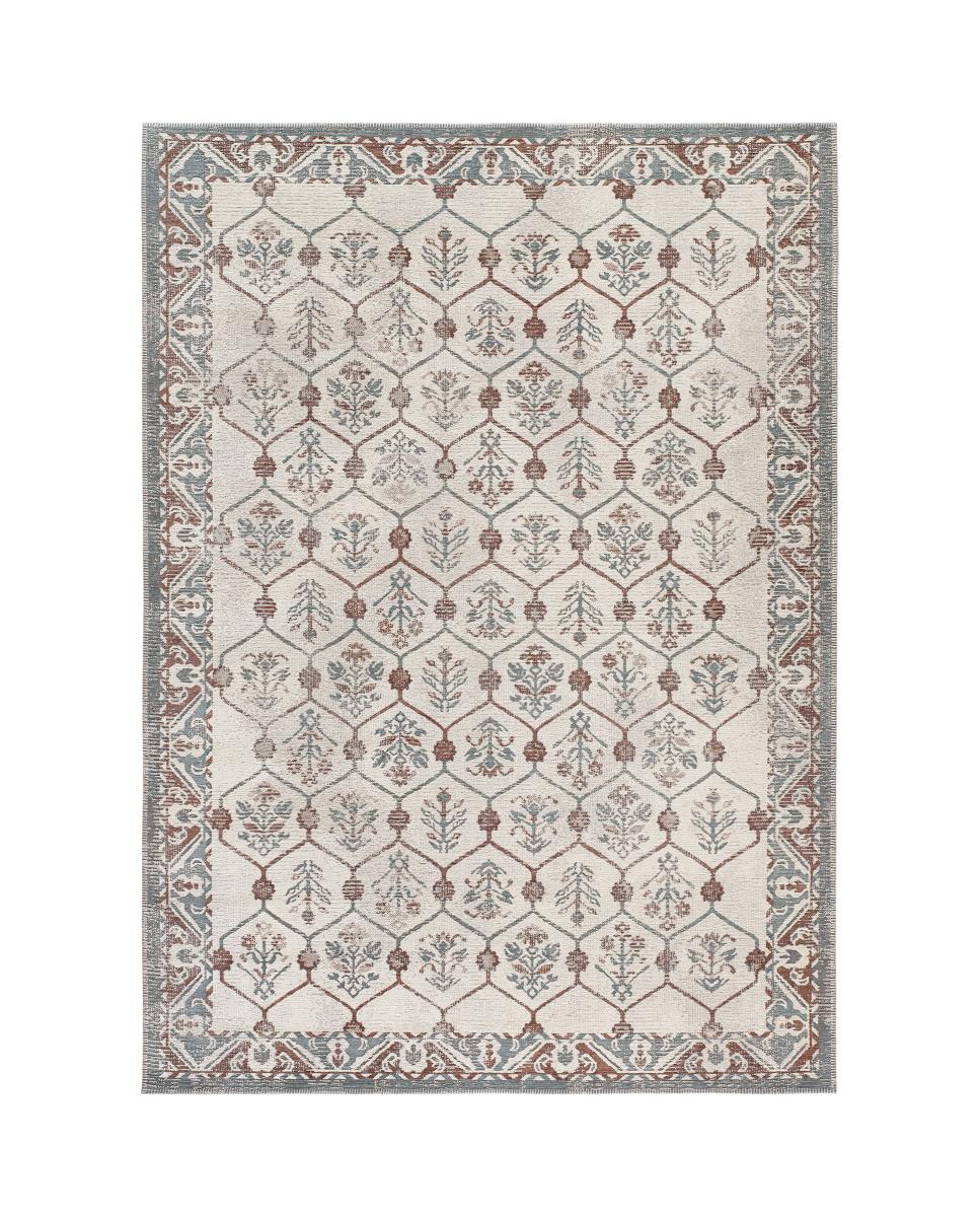 Imagen 0 de Alfombra diseño floral, moderna y apta también para exteriores