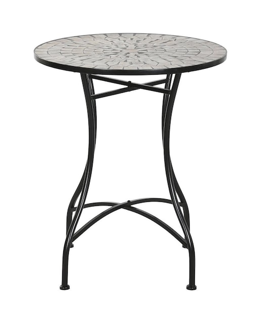 Imagen 0 de Mesa metal ceramica 60x60x72 mosaico