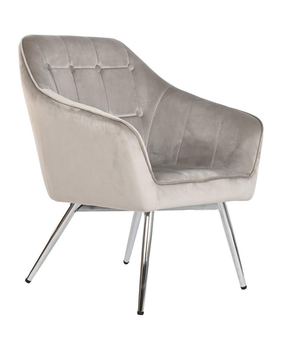Imagen 0 de Butaca poliester metal 74x74x90 velvet