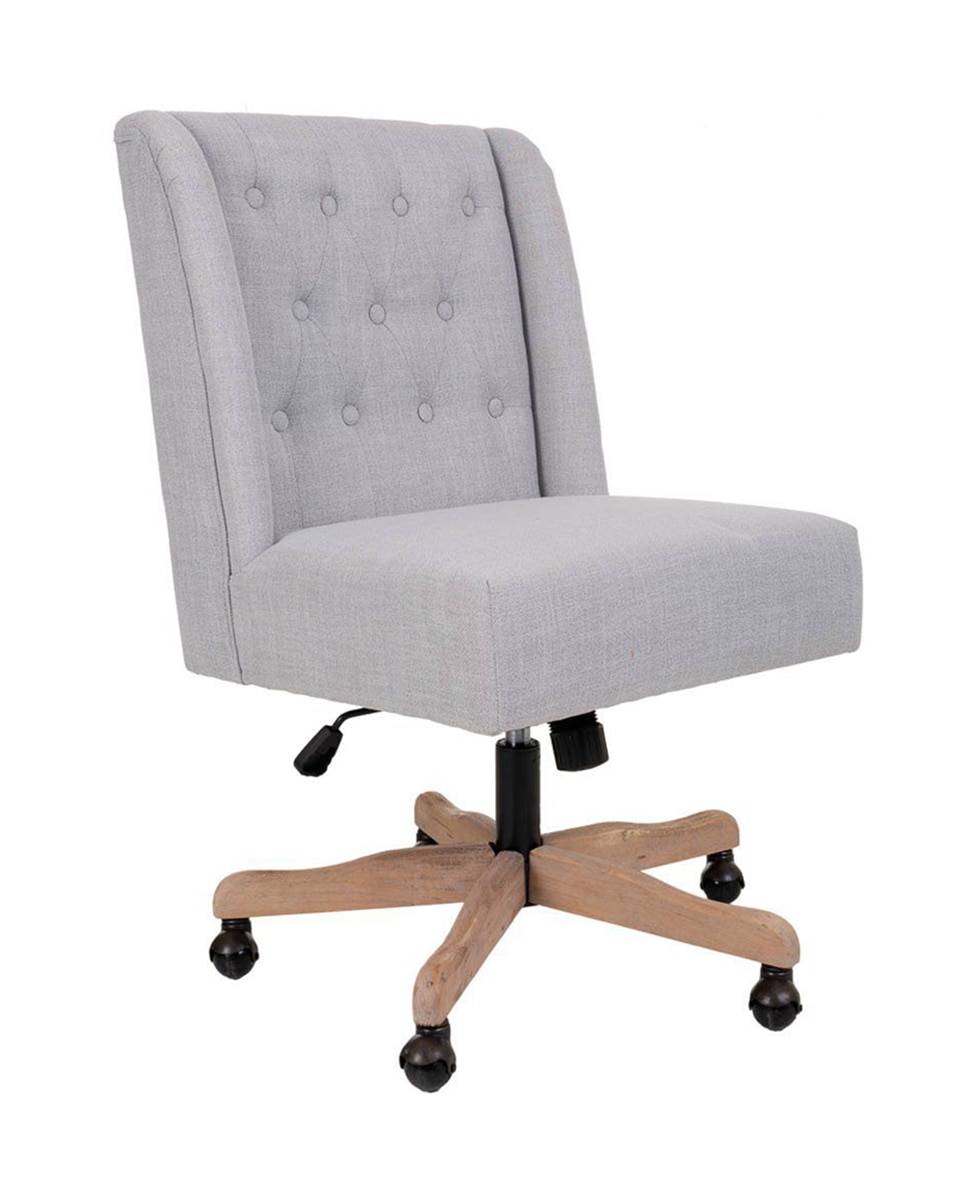 Imagen 0 de Silla tapizada con ruedas