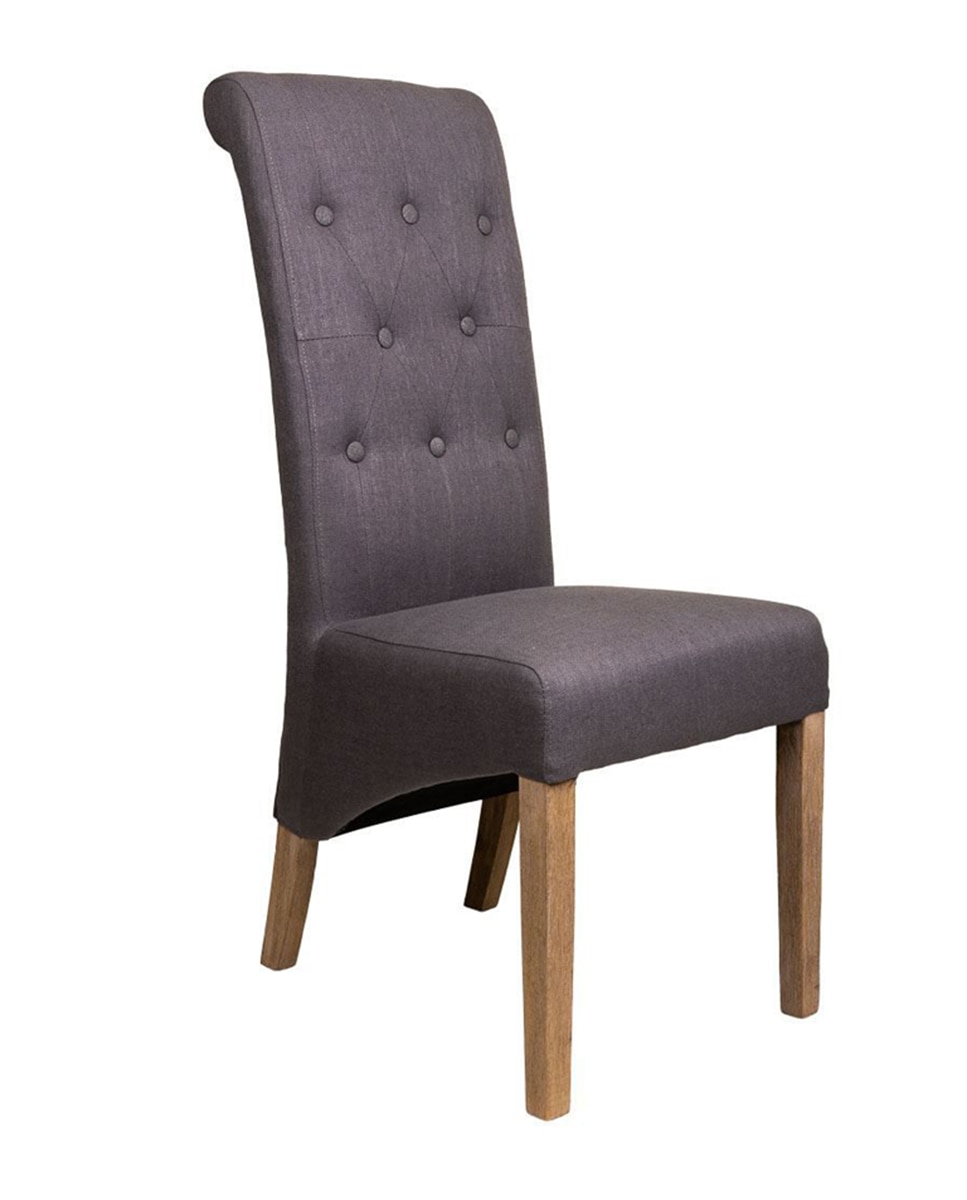 Imagen 0 de Silla de madera tapizada