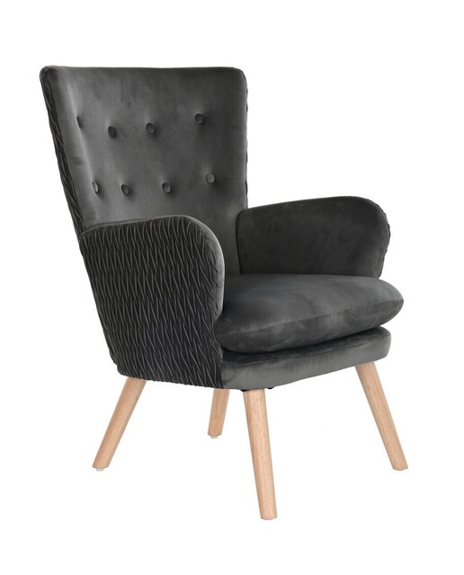 Imagen 0 de Butaca poliester madera 66x67x