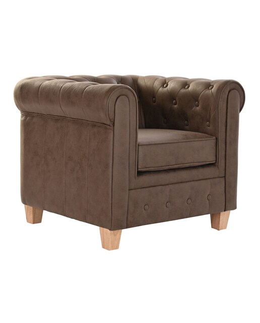 Imagen 0 de Sillon poliester madera 80x80x