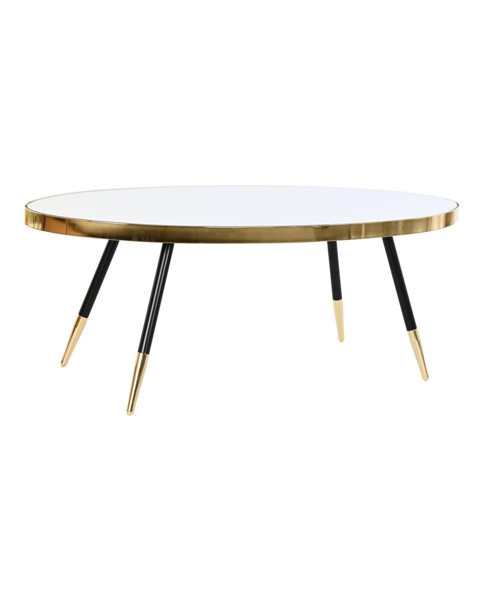 Imagen 0 de Mesa cafe acero espejo 110 x 50 x 41,5 dorado