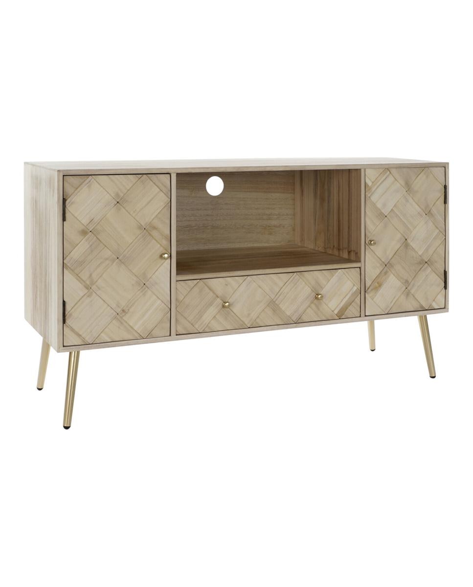Imagen 0 de Mueble tv paulownia pino 118x40x65 natural