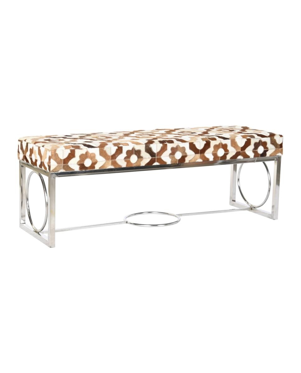 Imagen 0 de Descalzadora piel acero 122 x 41 x 44 rombos blanco
