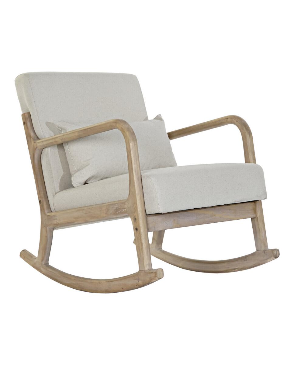 Imagen 0 de Mecedora lino Rubberwood