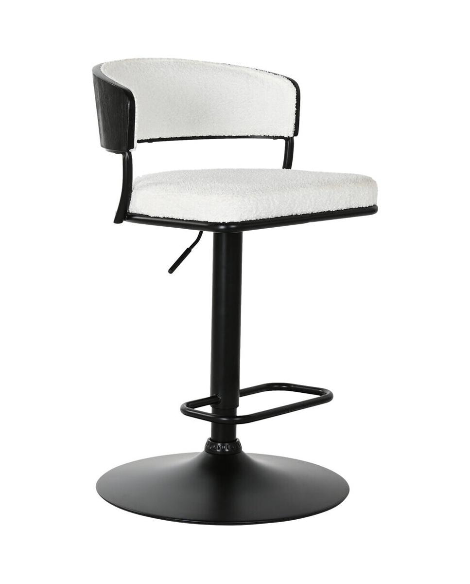 Imagen 0 de Taburete metal poliéster 48,5x48x83,5 104