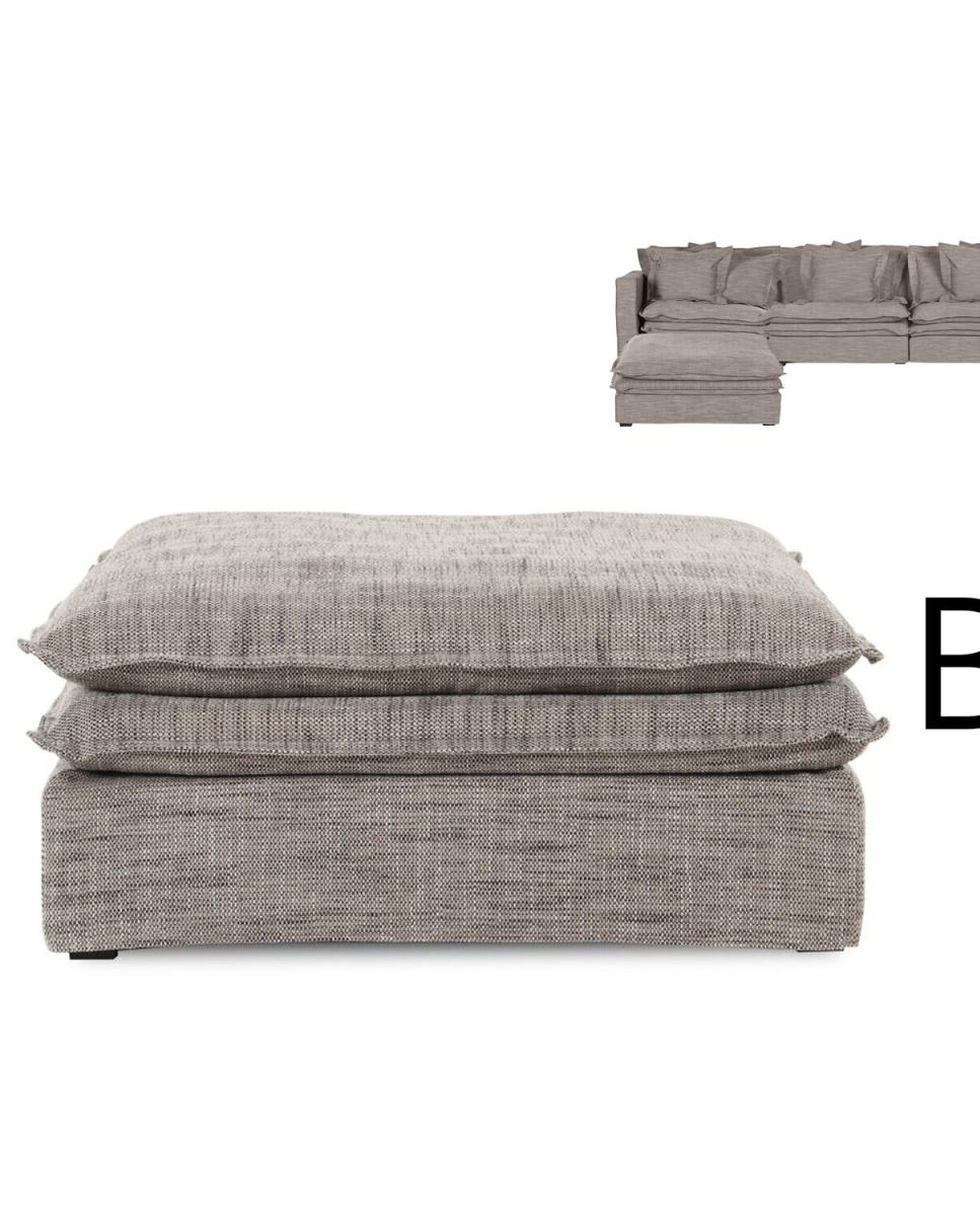 Imagen 0 de Modulo auxiliar sofa poliester 110x110x48