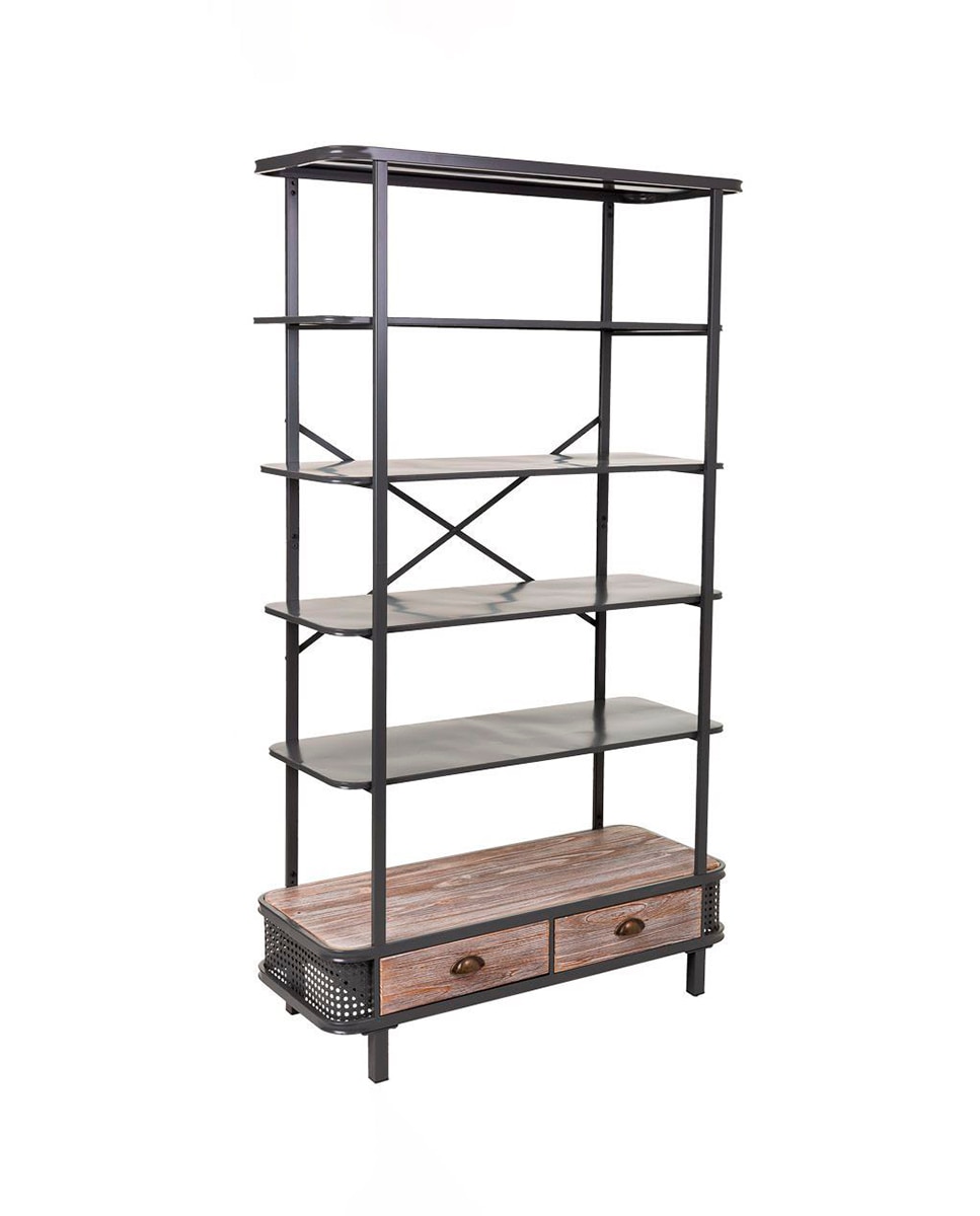 Imagen 0 de Estanteria de metal y madera