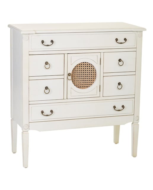 Imagen 0 de Comoda de madera con 6 cajónes