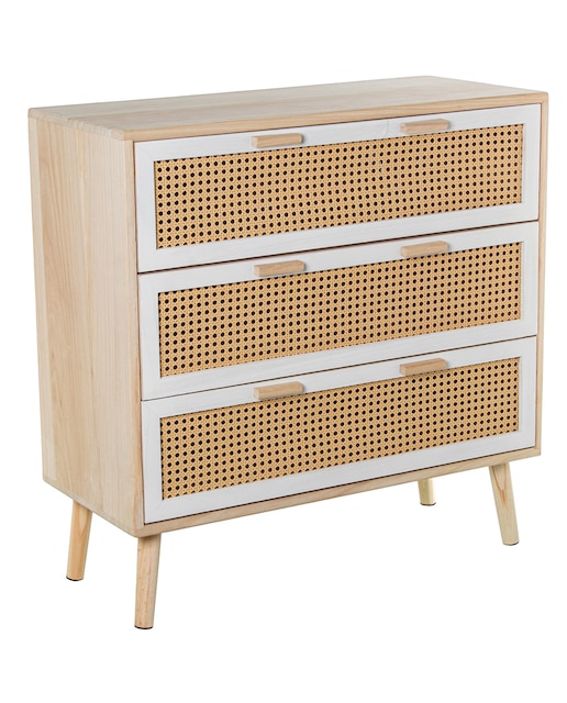 Imagen 0 de Comoda con 3 cajones madera 80