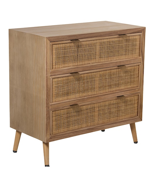 Imagen 0 de Comoda madera con 3 cajones ra