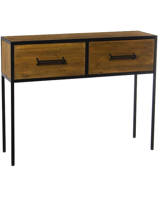 Imagen 0 de Mesa de entrada madera metal c