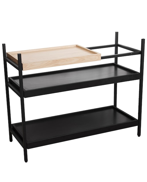 Imagen 0 de Mesa de entrada metal madera 1