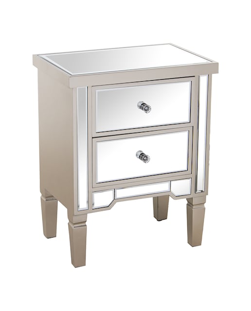 Imagen 0 de Mesa de noche madera, espejo c