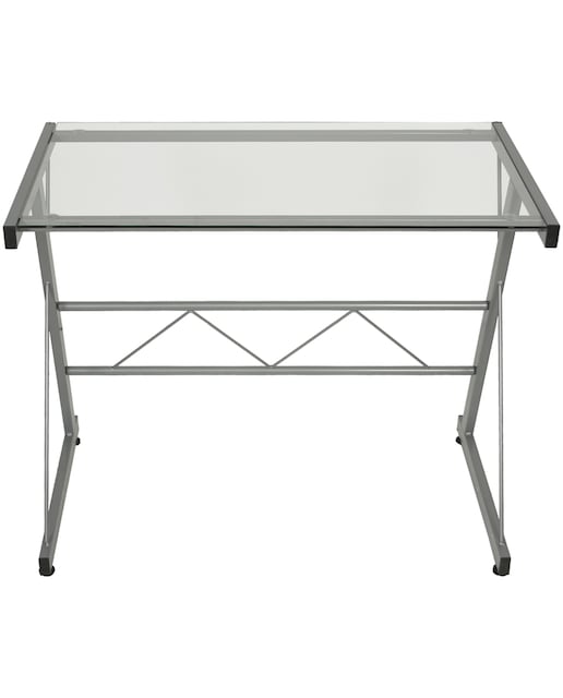 Imagen 0 de Mesa escritorio metal, cristal